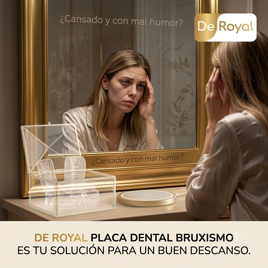 Placa Dental Bruxismo Ronquidos y Apnea