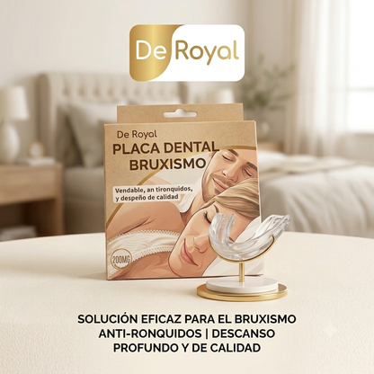 Placa Dental Bruxismo Ronquidos y Apnea